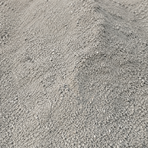 Fine recycled concrete screenings